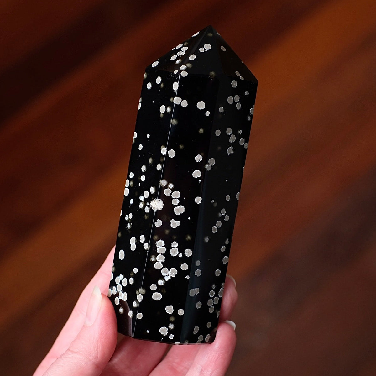 Stardust Obsidian Tower | Starry Night Obsidian Point