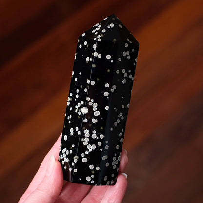 Stardust Obsidian Tower | Starry Night Obsidian Point