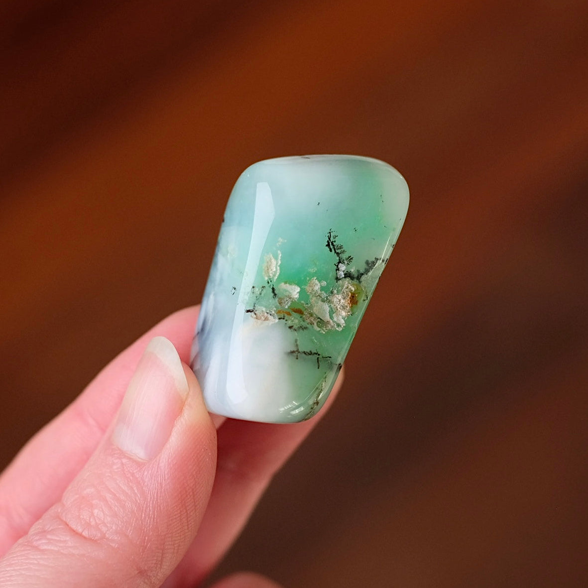 Australian Chrysoprase Freeform | Polished Chrysoprase Crystal