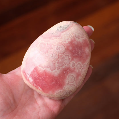 Rhodochrosite Freeform | Polished Rhodochrosite Crystal H