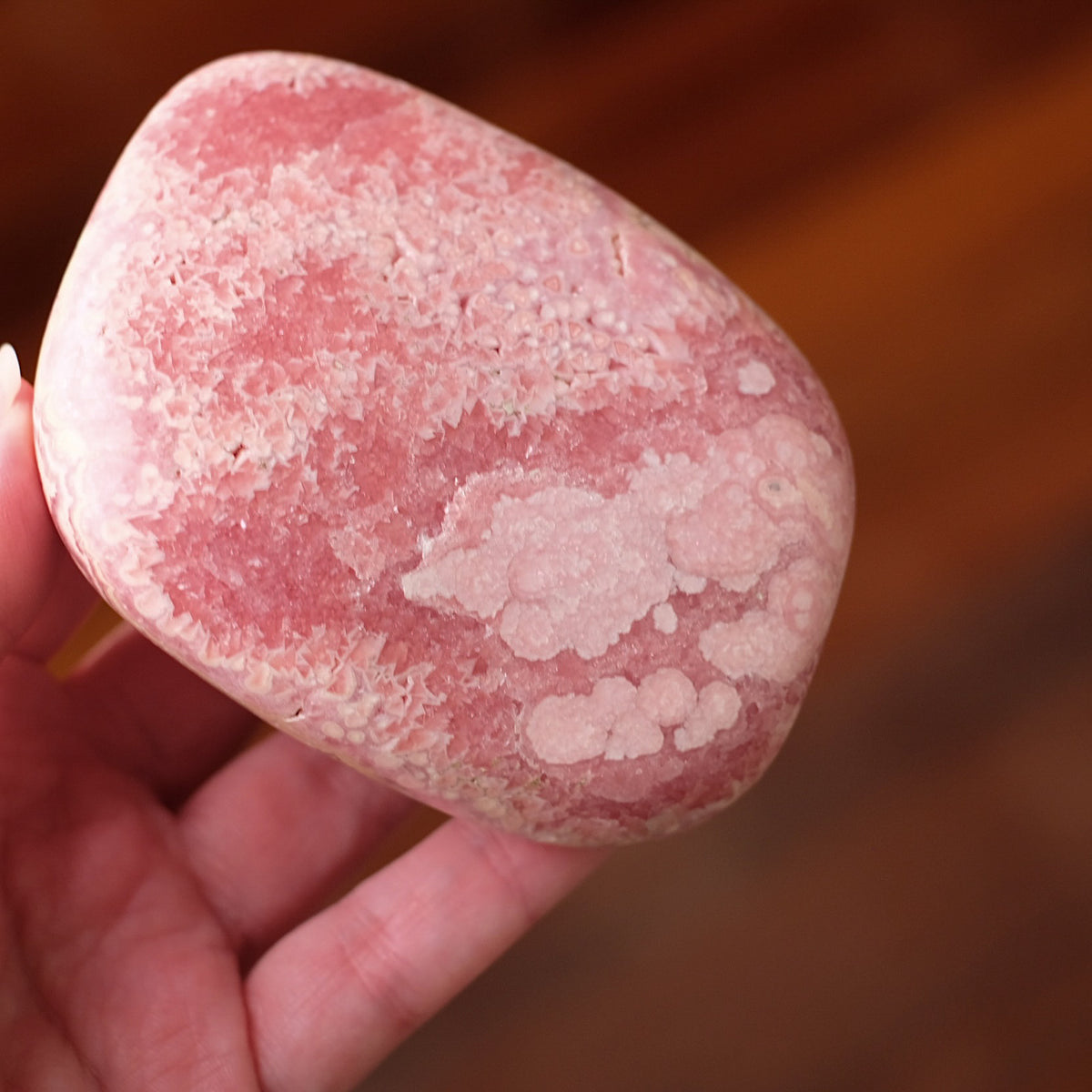 Rhodochrosite Freeform | Polished Rhodochrosite Crystal B