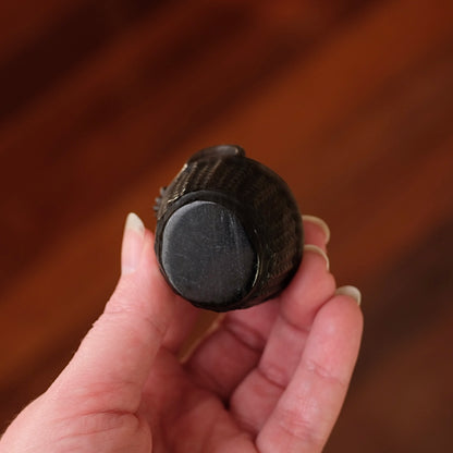 Silver Sheen Obsidian Cat | Crystal Cat Carving