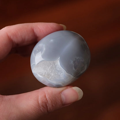 Banded Agate Palm | Agate Crystal Palm Stone