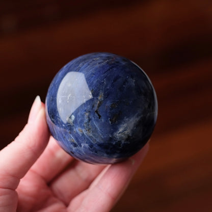 High Grade Sodalite Sphere | Blue Sodalite Crystal Sphere