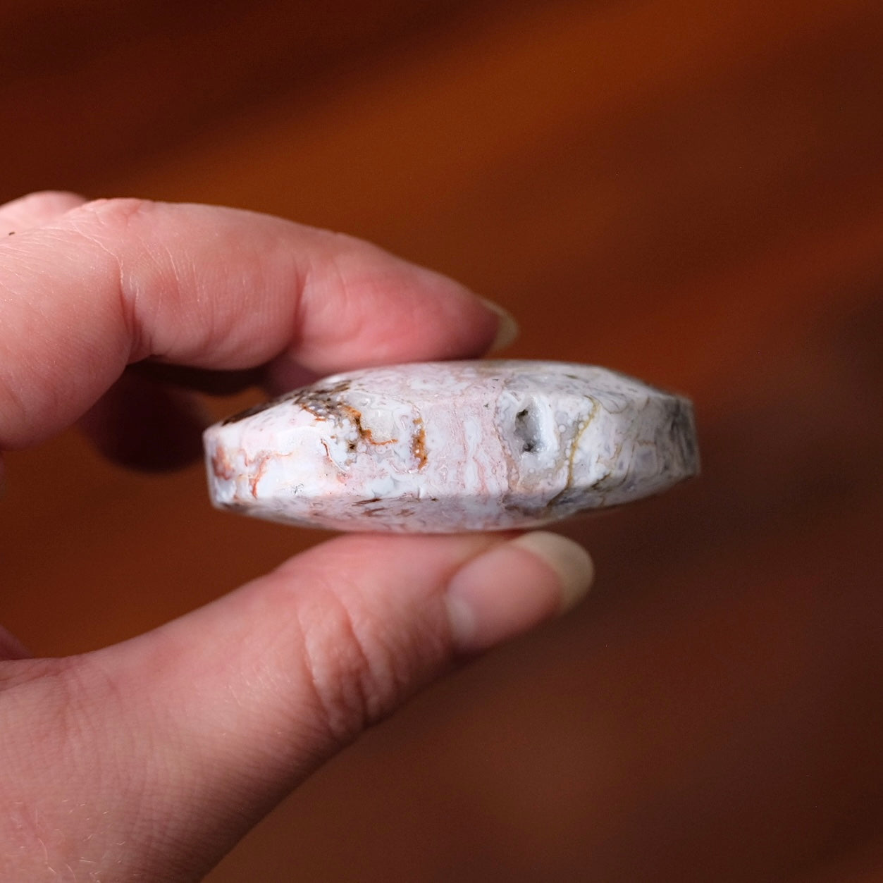 Ocean Jasper Palm | Sea Jasper Crystal Palmstone
