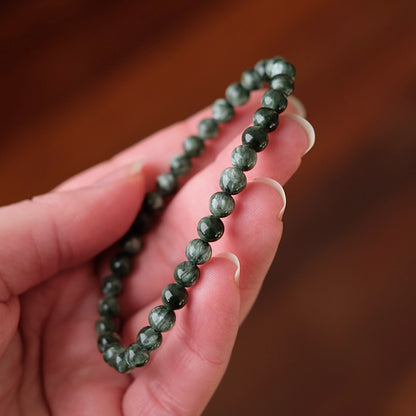 Seraphinite Bracelet | Crystal Stretch Bracelet