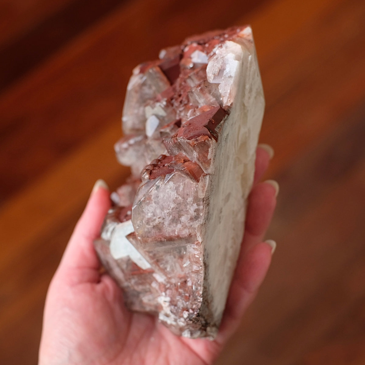 Chocolate Calcite Specimen | Calcite Crystal Cluster