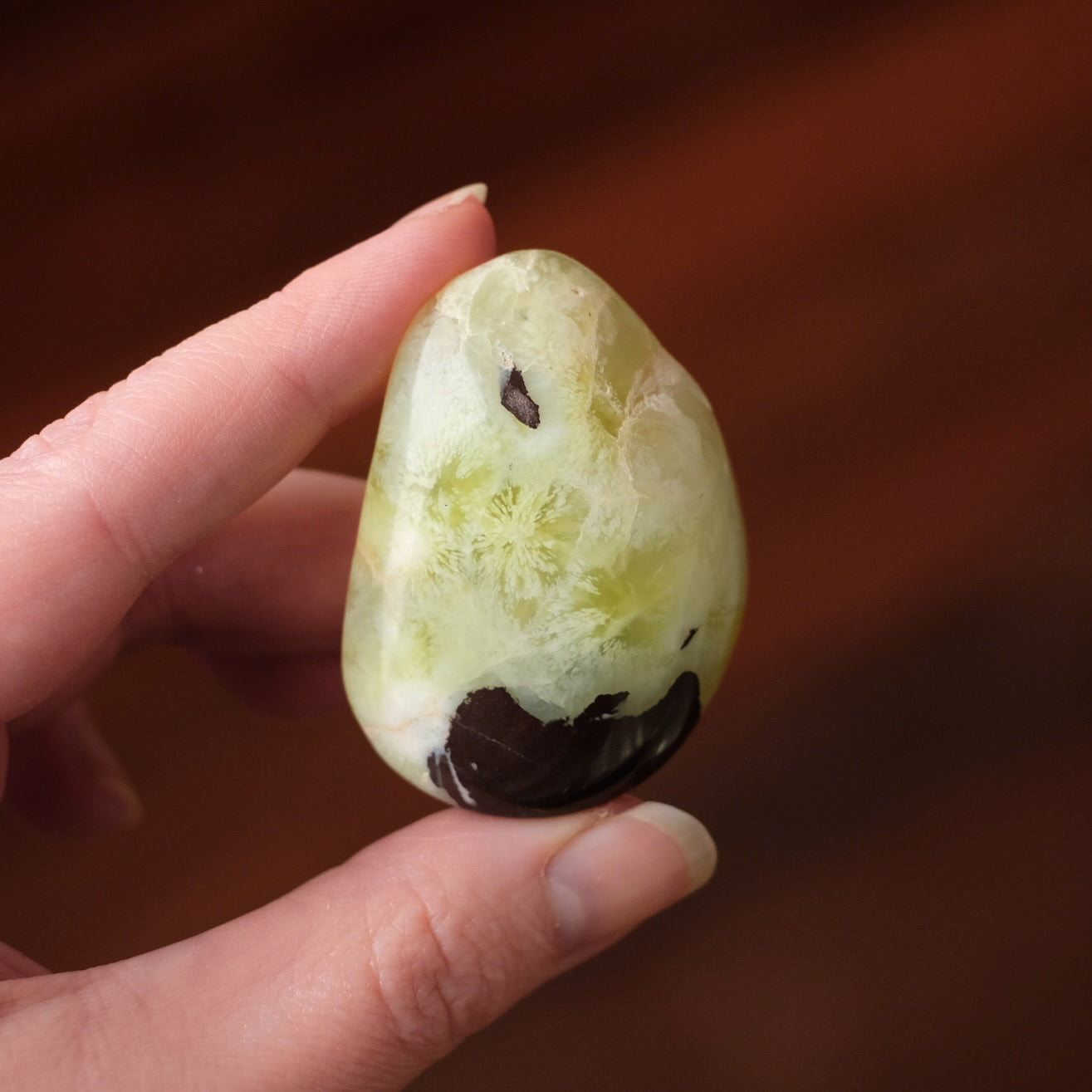Australian Prehnite Freeform | Polished Prehnite Crystal