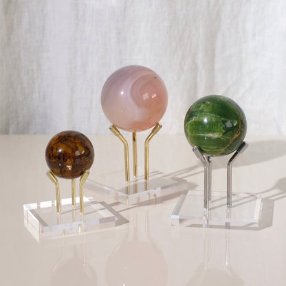 Acrylic Crystal Sphere Stand | Crystal Display Stand