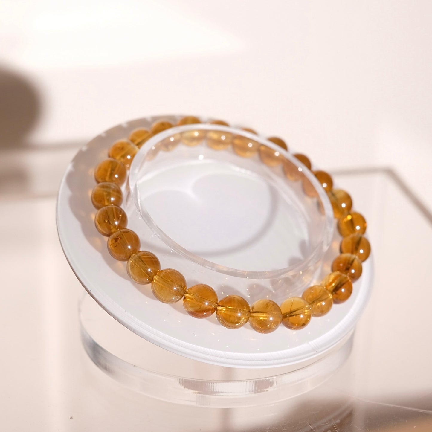 Golden Citrine Bracelet | Citrine Crystal Bracelet