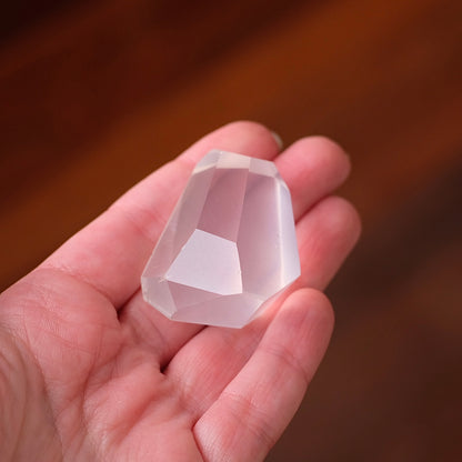 Mozambique Rose Quartz Freeform | Girasol Rose Quartz