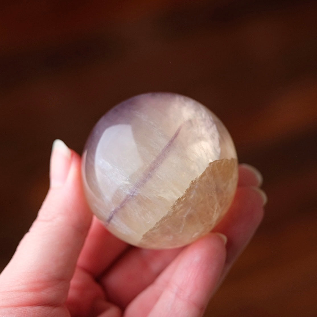 Pastel Fluorite Sphere | Fluorite Crystal Sphere