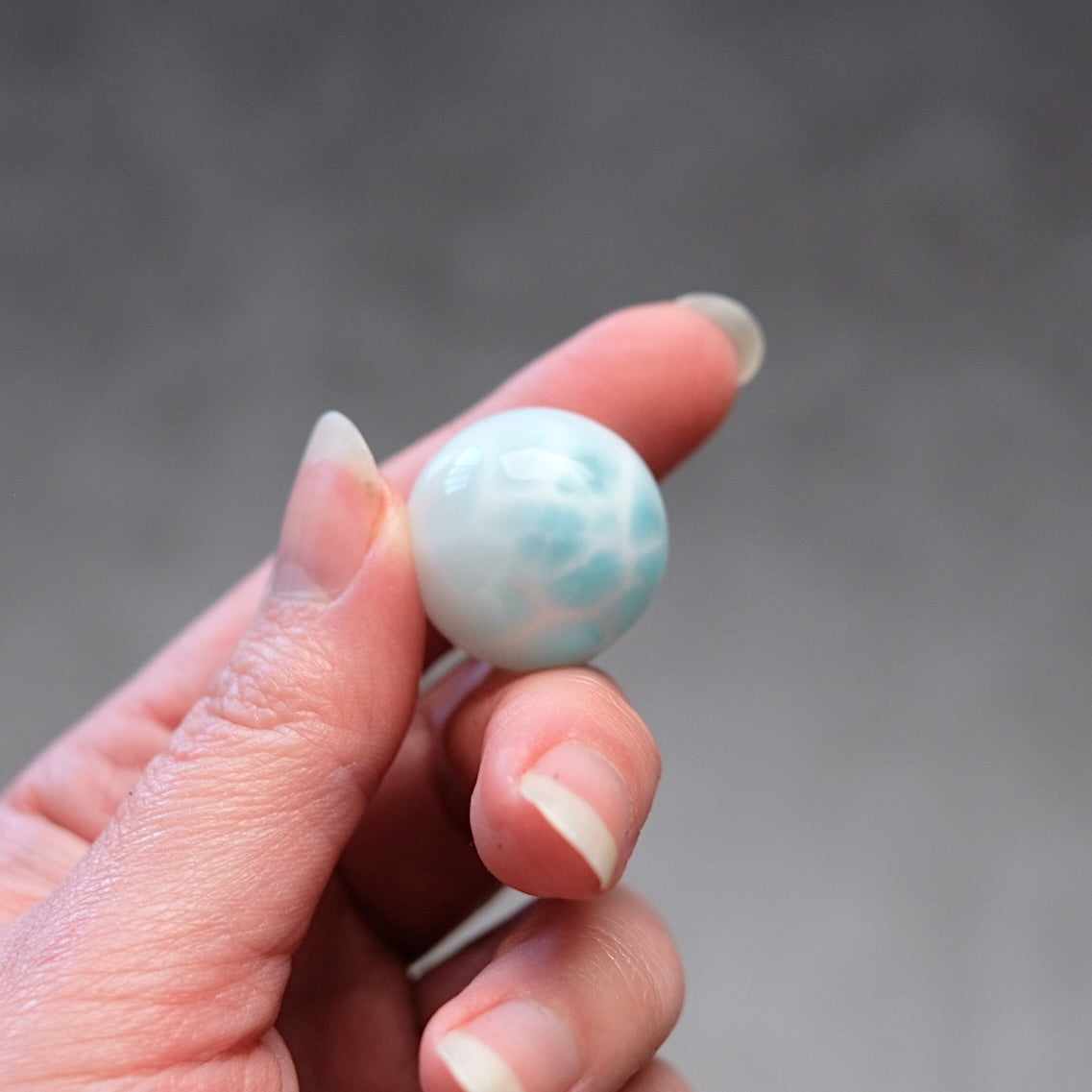 Larimar Crystal Sphere | High Grade Larimar Sphere