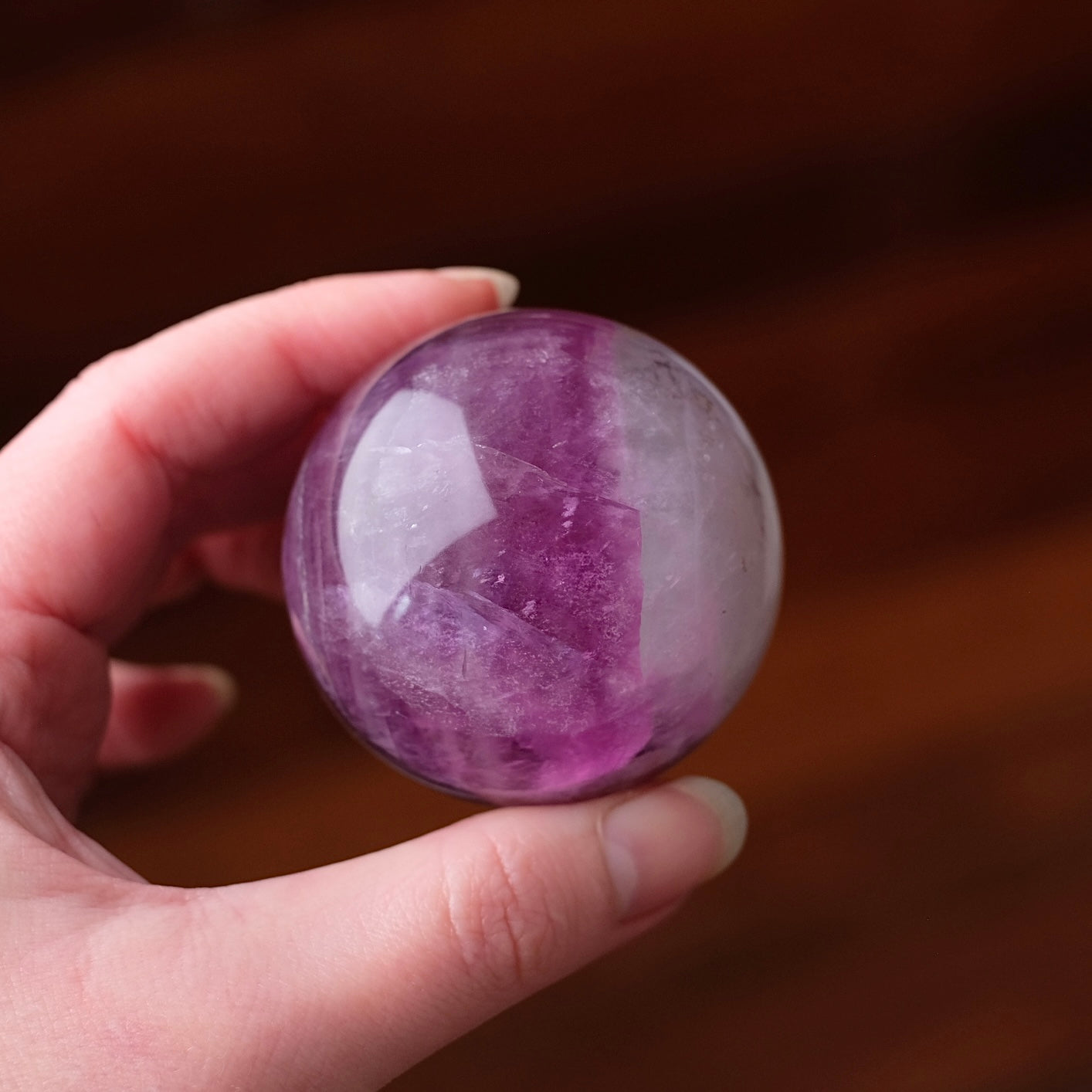 Dendritic Fluorite Sphere | Fluorite Crystal Sphere