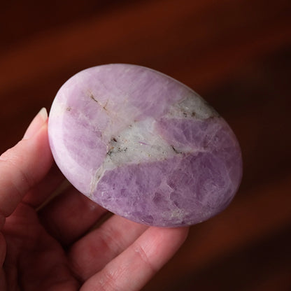 Rare Kunzite Palm | Large Pink Kunzite Crystal Palm