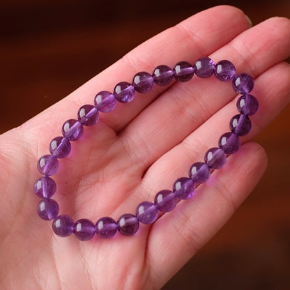 Amethyst Bracelet | Purple Amethyst Crystal Bracelet