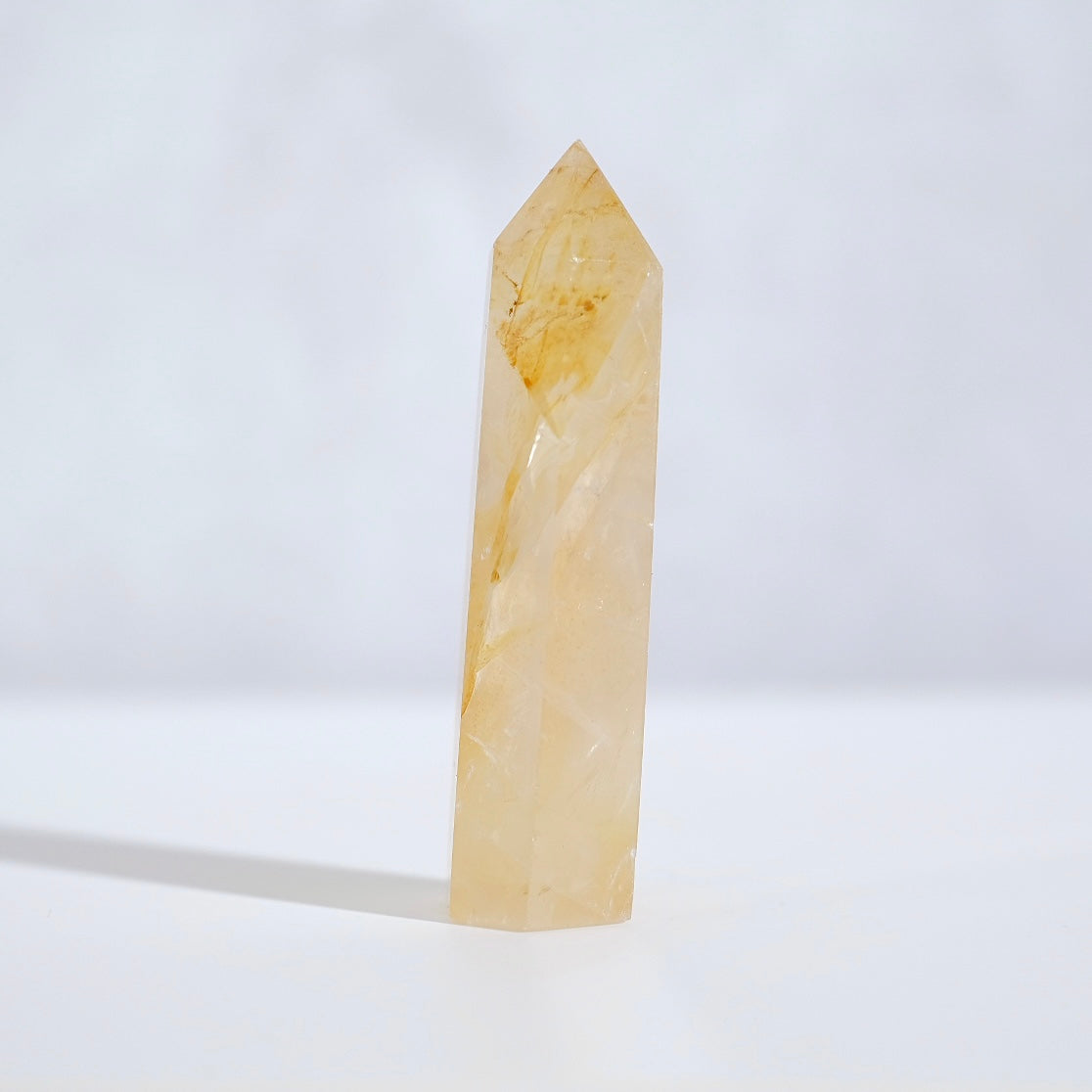 Golden Healer Point | Golden Healer Quartz Crystal Tower