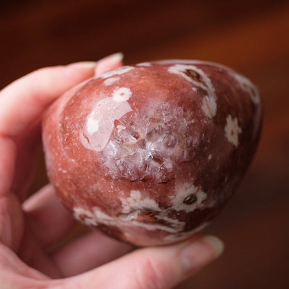 Raspberry Pink Amethyst | Polished Pink Amethyst Crystal Freeform 13