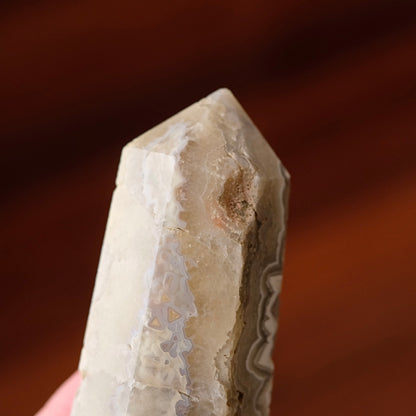 Crazy Lace Agate Tower | Lace Agate Crystal Point