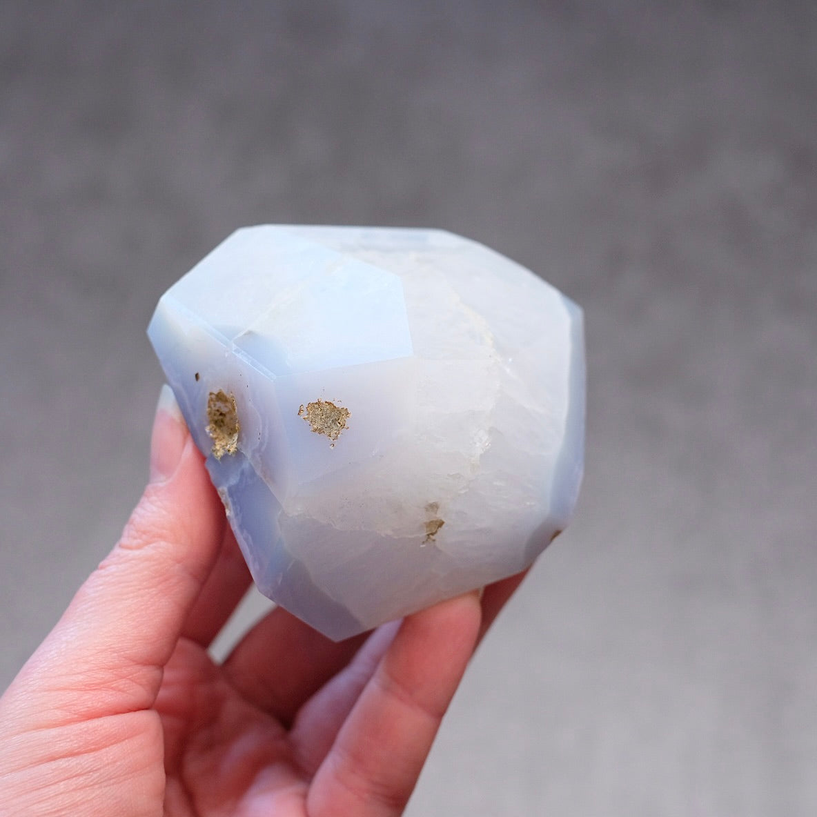 Blue Lace Agate + Quartz Freeform | Blue Lace Agate Crystal