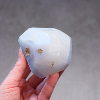 Blue Lace Agate + Quartz Freeform | Blue Lace Agate Crystal