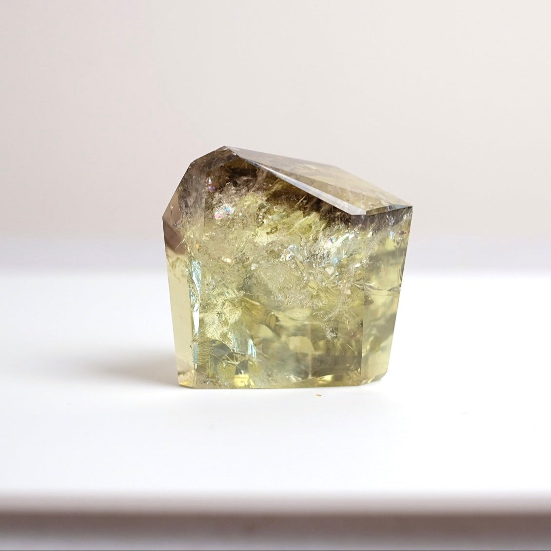 Phantom Citrine Freeform | Smokey Citrine Crystal Freeform