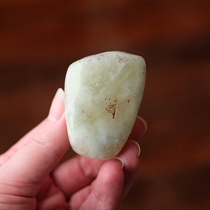 Australian Prehnite Freeform | Polished Prehnite Crystal