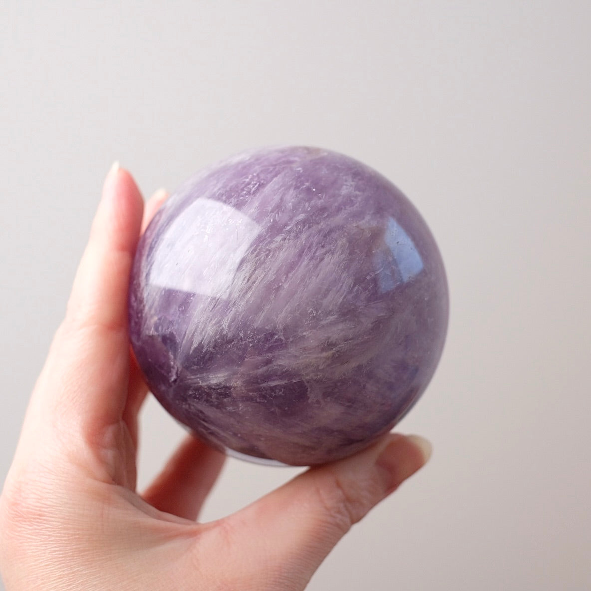 Large Amethyst Sphere | Amethyst Crystal Sphere