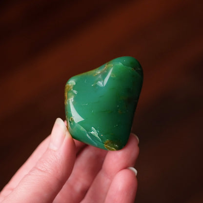 Australian Chrysoprase Freeform | Polished Chrysoprase Crystal