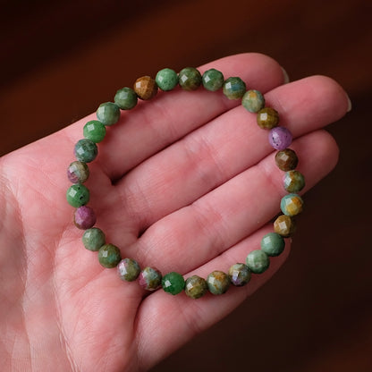 Ruby Fuchsite Bracelet | Crystal Stretch Bracelet