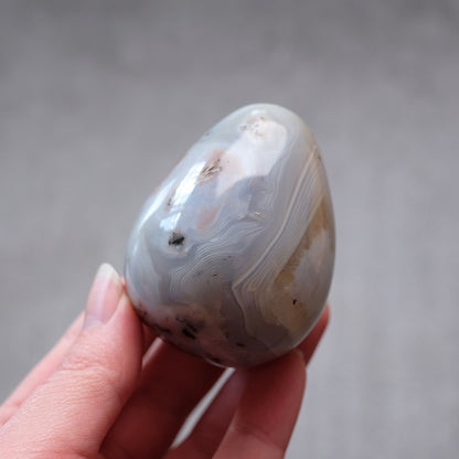Agate Egg | Dendritic Agate Crystal Egg