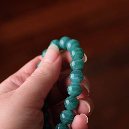 Amazonite Bracelet | Russian Amazonite Crystal Stretch Bracelet