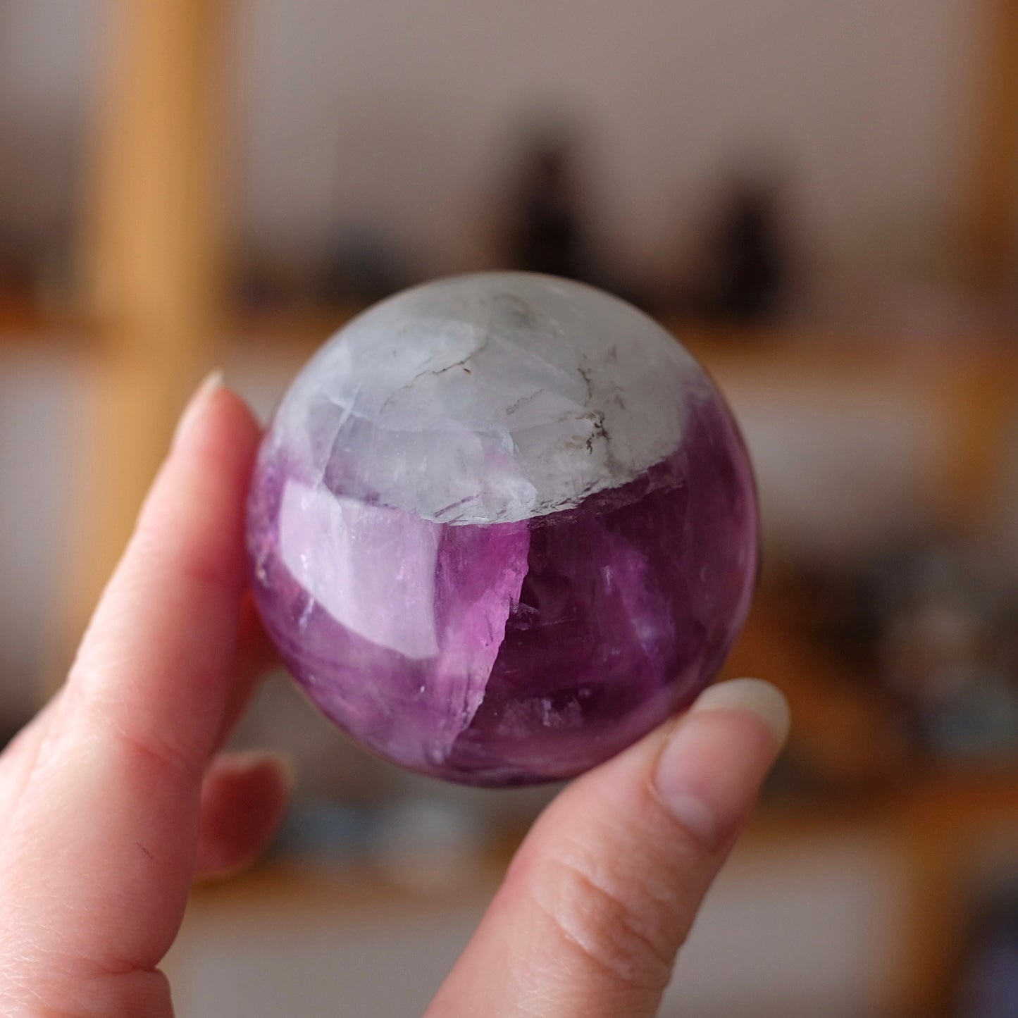 Dendritic Fluorite Sphere | Fluorite Crystal Sphere