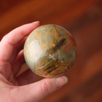 Cherry Creek Jasper Sphere | Jasper Crystal Sphere