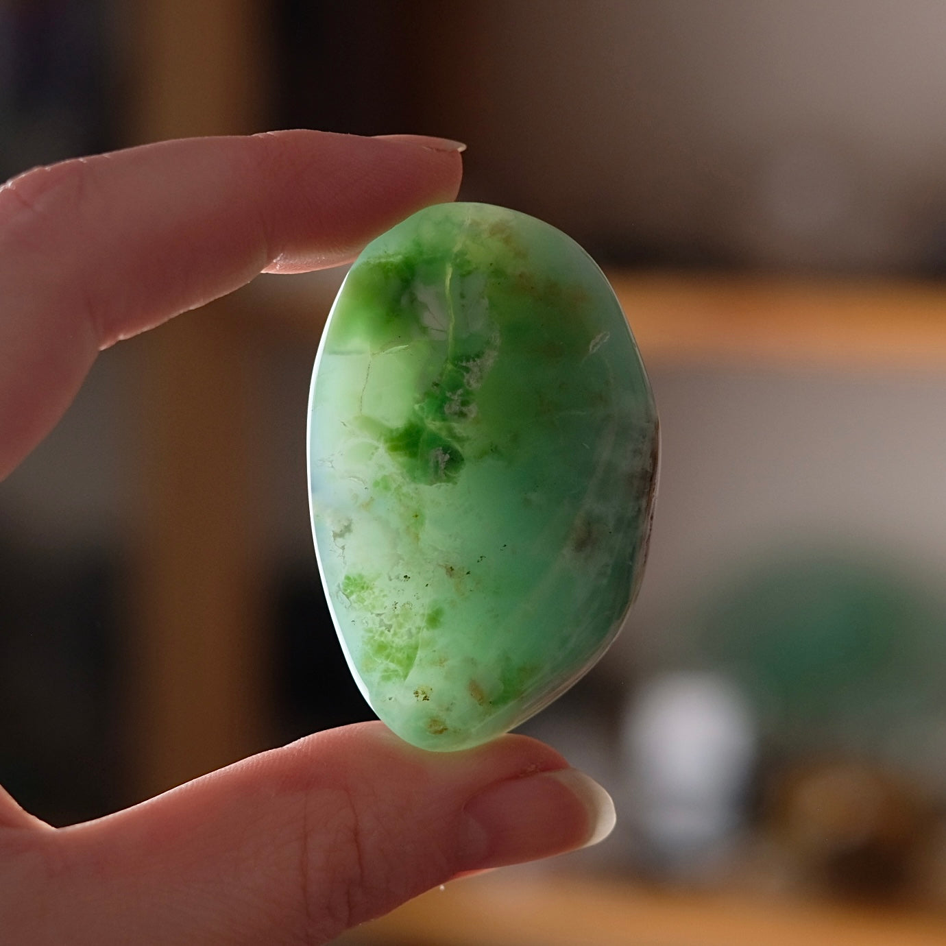 Australian Chrysoprase Freeform | Polished Chrysoprase Crystal