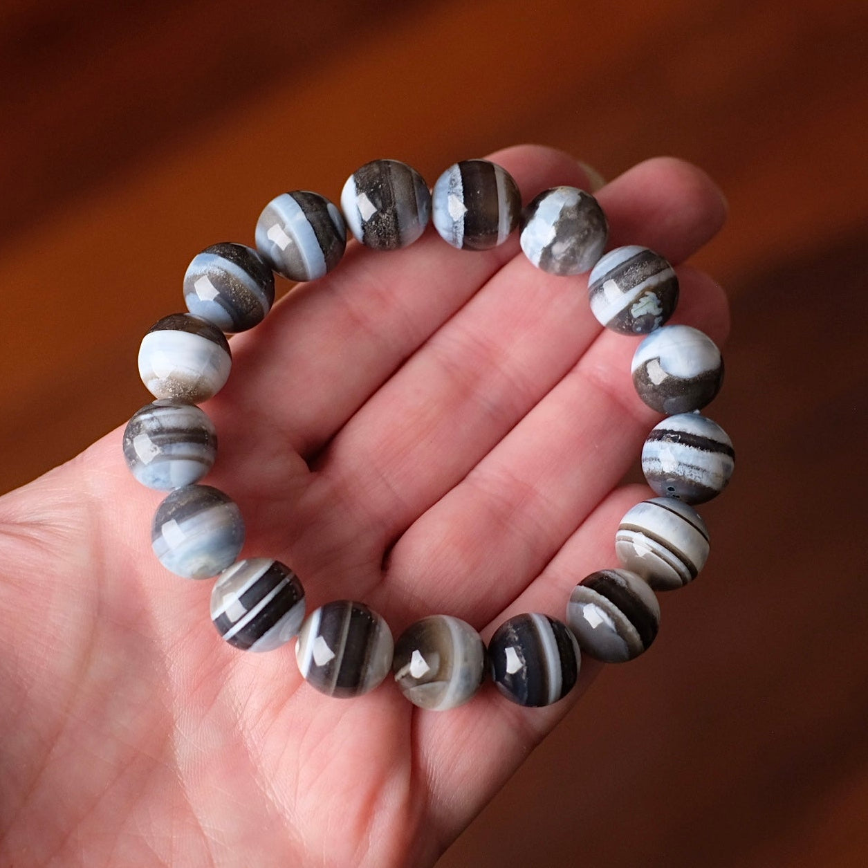 Owyhee Blue Opal Bracelet | Opal Stretch Bracelet