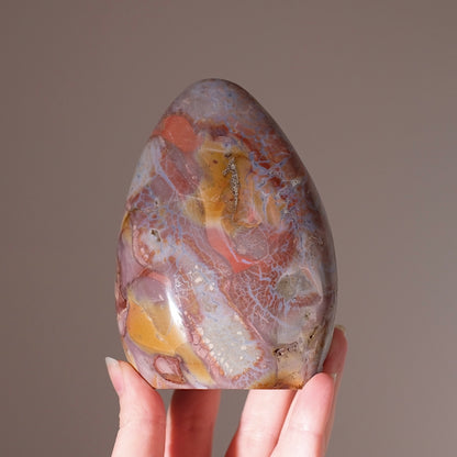 Pink Ibis Jasper Freeform | Brecciated Jasper Polished Freeform