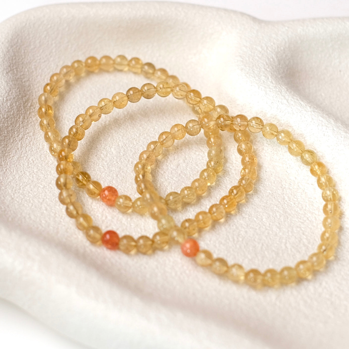 Sunstone & Yellow Tourmaline Bracelet | Arusha Sunstone
