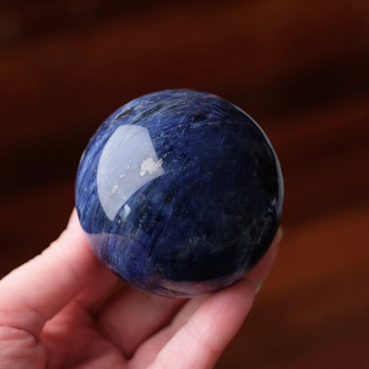 High Grade Sodalite Sphere | Blue Sodalite Crystal Sphere