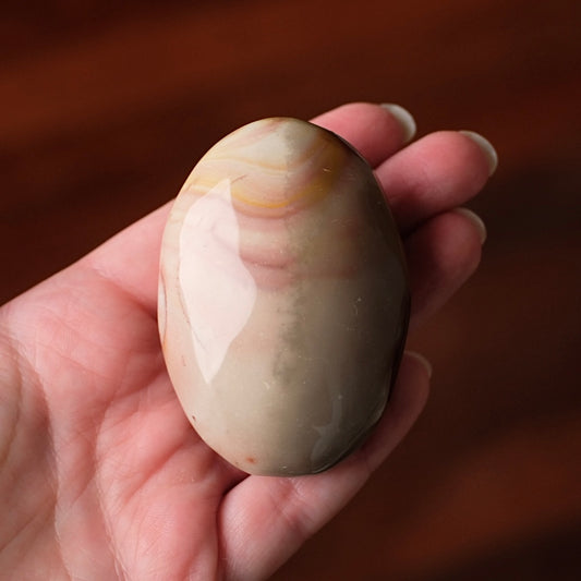 Polychrome Jasper Palm | Jasper Crystal Palmstone