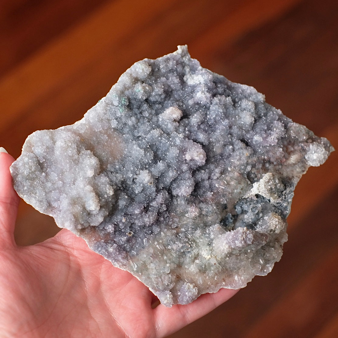 Amethyst Flower Specimen | Multicolor Crystalline Amethyst Specimen