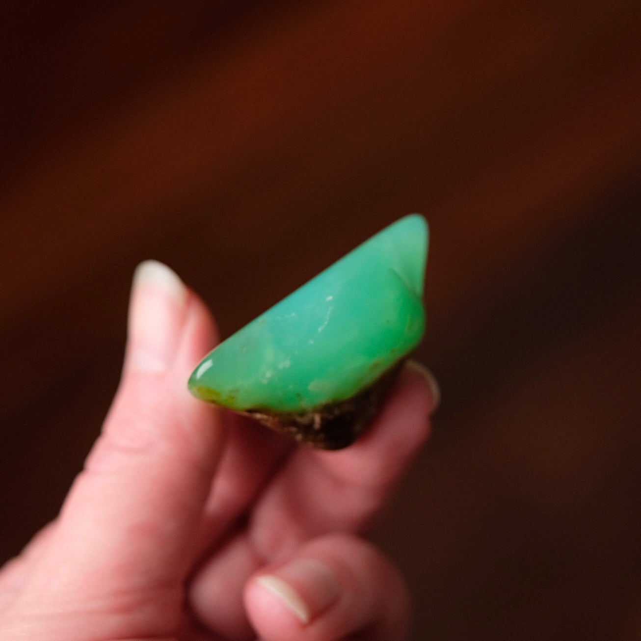 Australian Chrysoprase Freeform | Polished Chrysoprase Crystal