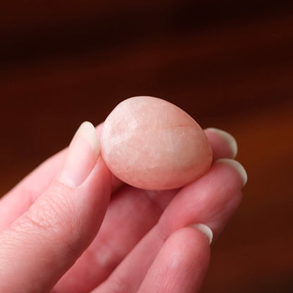 Peach Morganite Pocket Stone | Tumbled Crystal