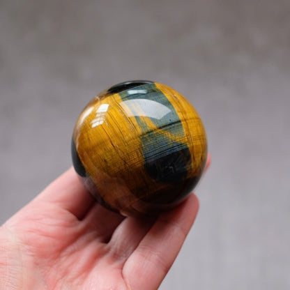 Blue Tiger Eye Sphere | Hawks Eye Crystal Sphere