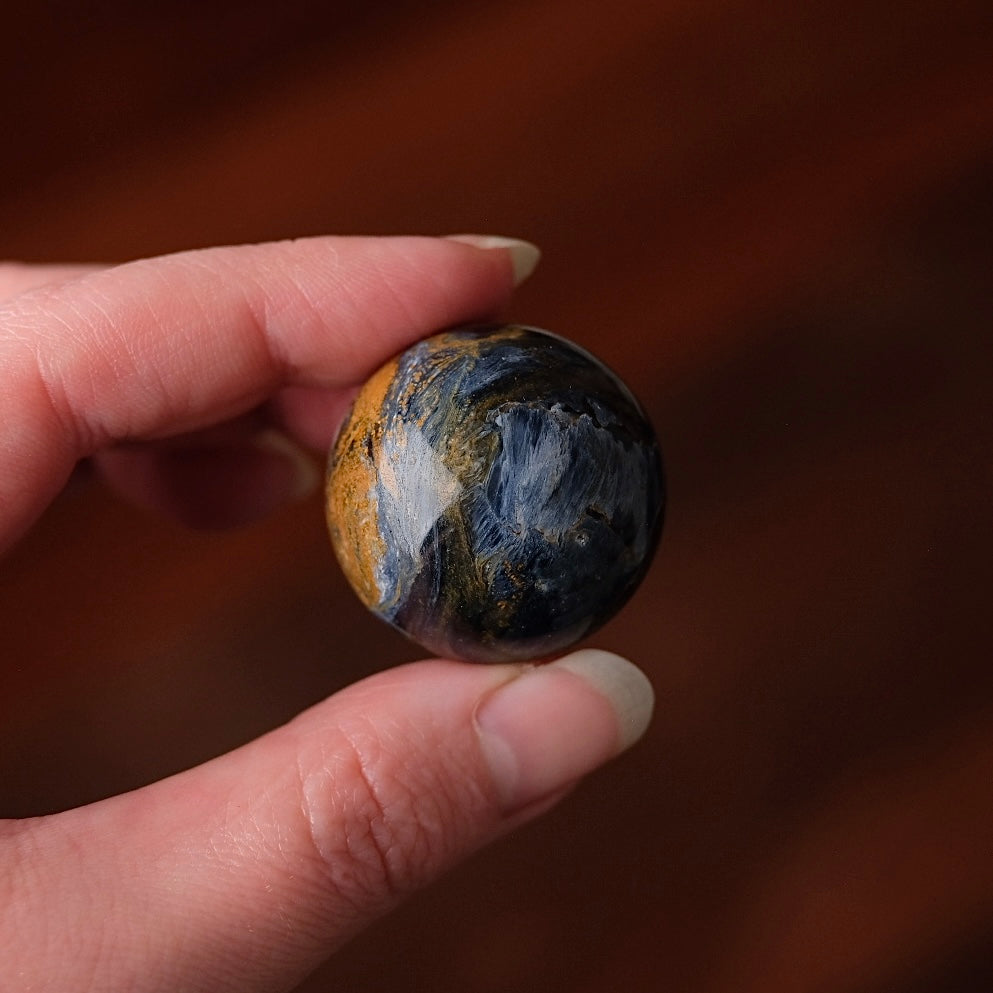 Pietersite Crystal Sphere | Rare Pietersite Sphere