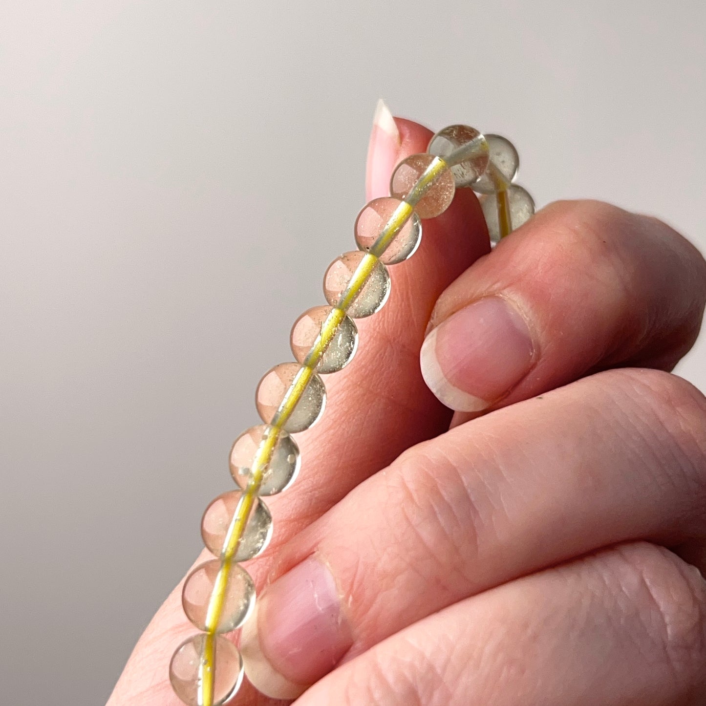 Libyan Desert Glass Bracelet | Crystal Stretch Bracelet