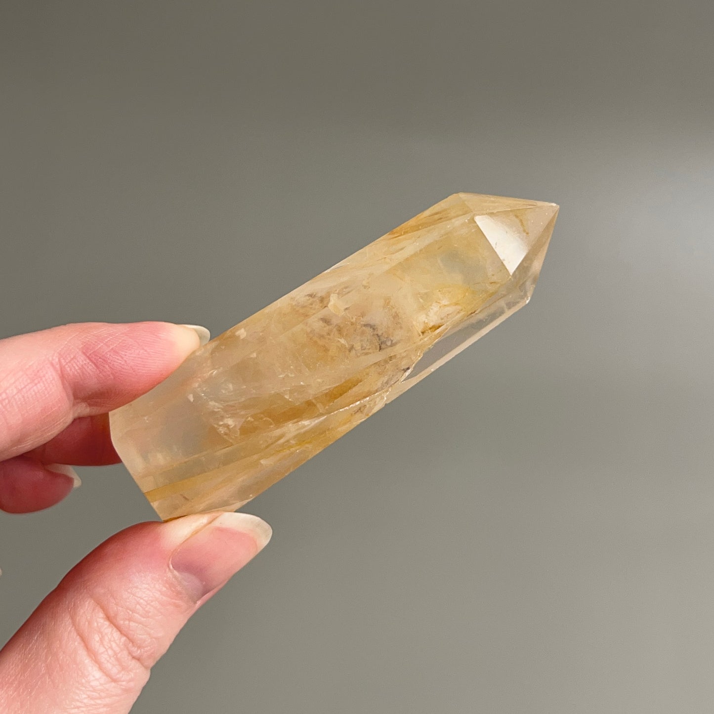 Golden Healer Point | Golden Healer Quartz Crystal Tower