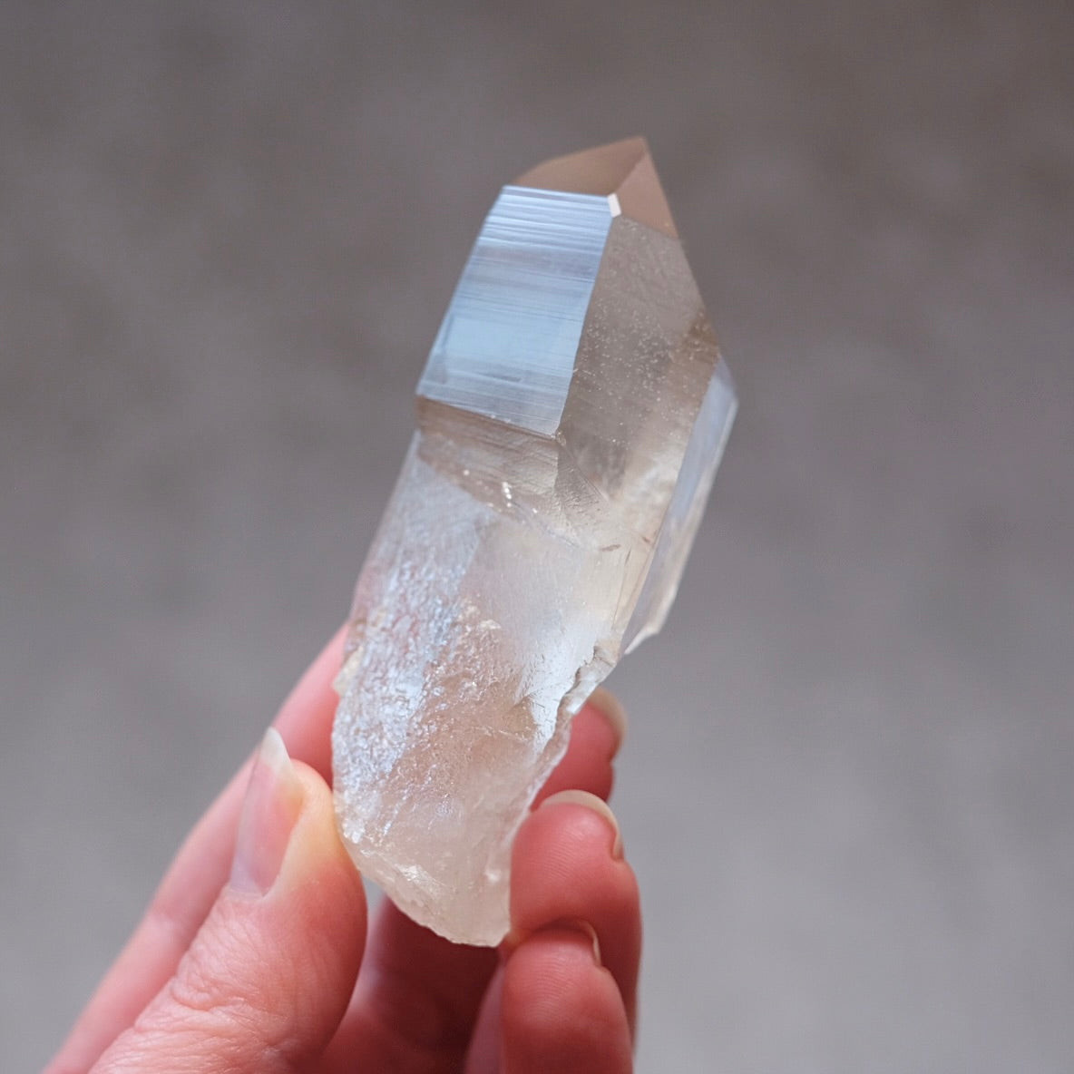 Smokey Lemurian Quartz Point | Lemurian Crystal Point With Keys