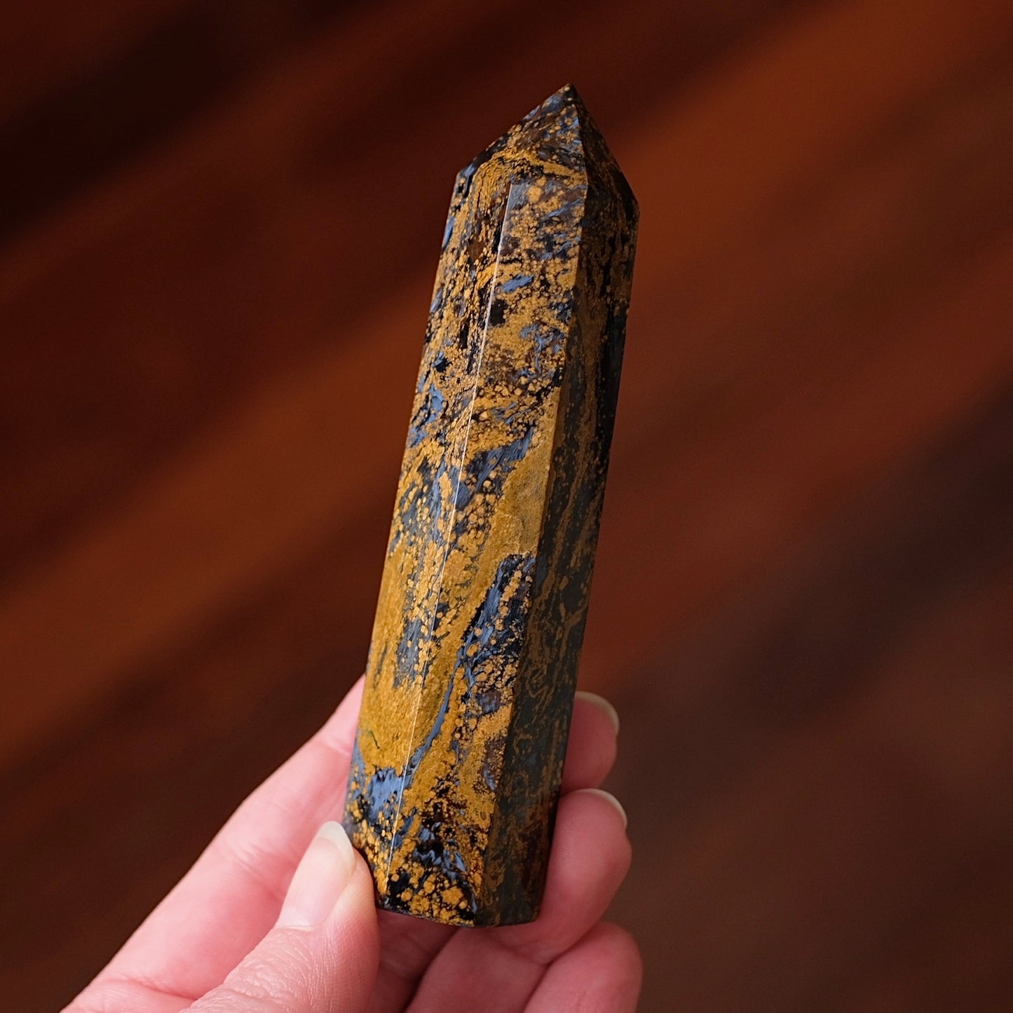 Rare Pietersite Point | Pietersite Crystal Tower