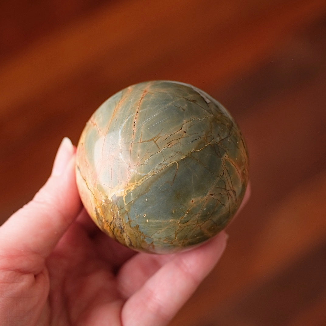 Cherry Creek Jasper Sphere | Jasper Crystal Sphere